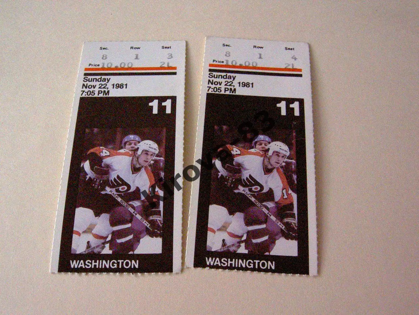 НХЛ Филадэльфия Флайерс - Вашингтон К 1981