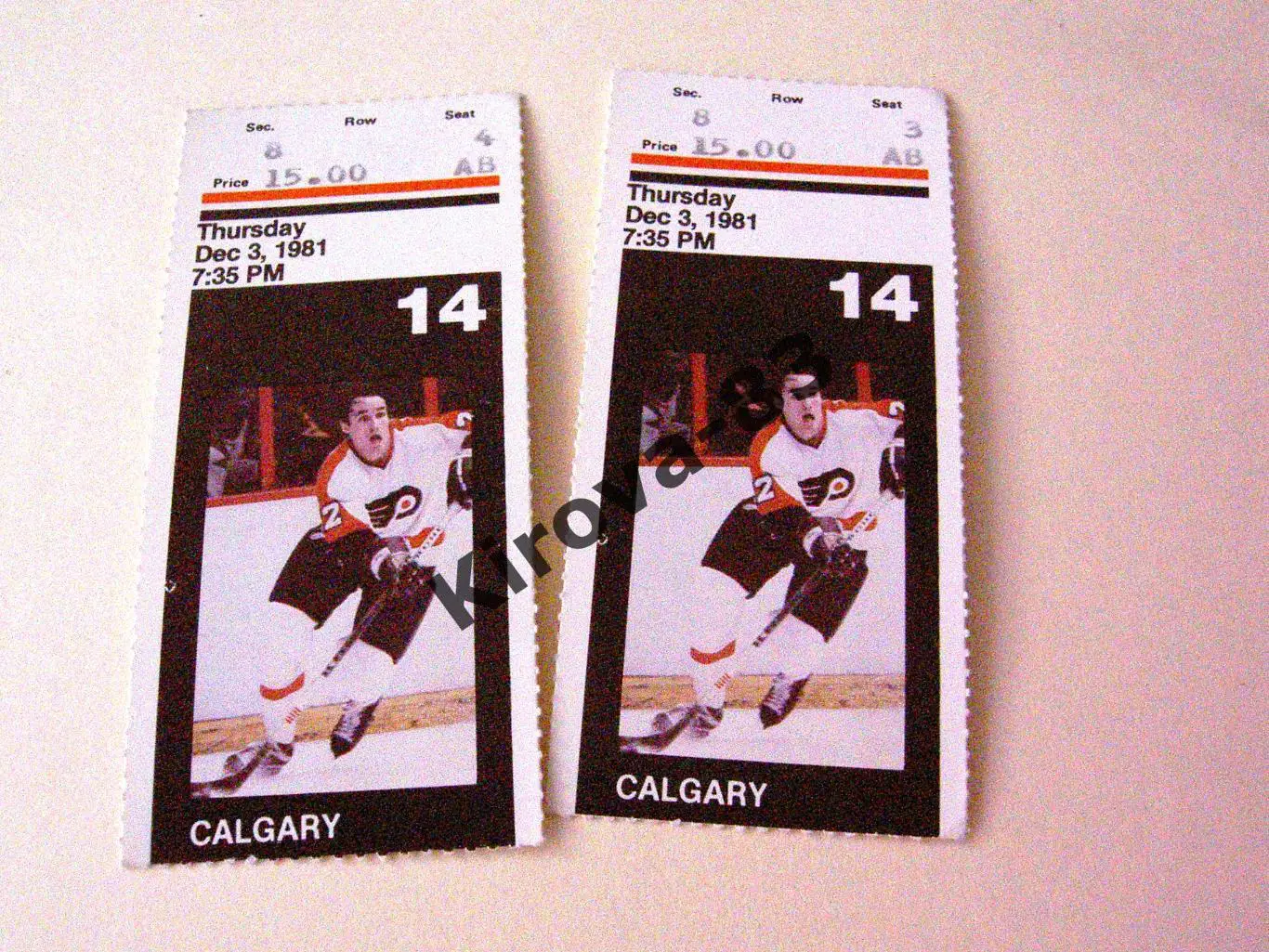 НХЛ Филадэльфия Флайерс - Калгари Флэймз 1981