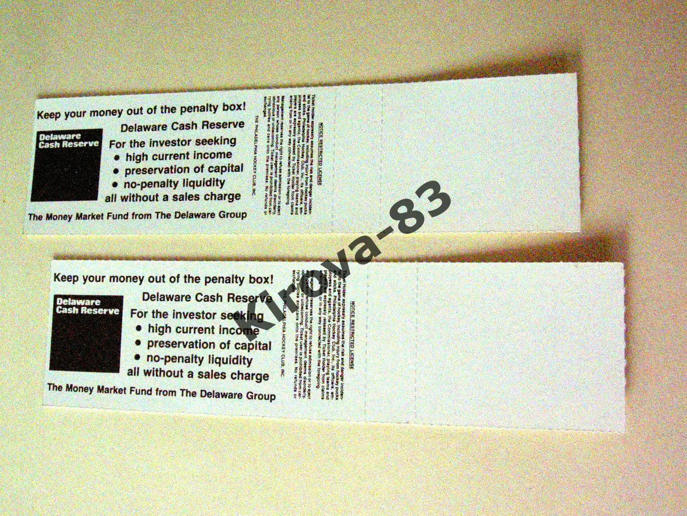 НХЛ Филадэльфия Флайерс - Нью Джерси 1983 1