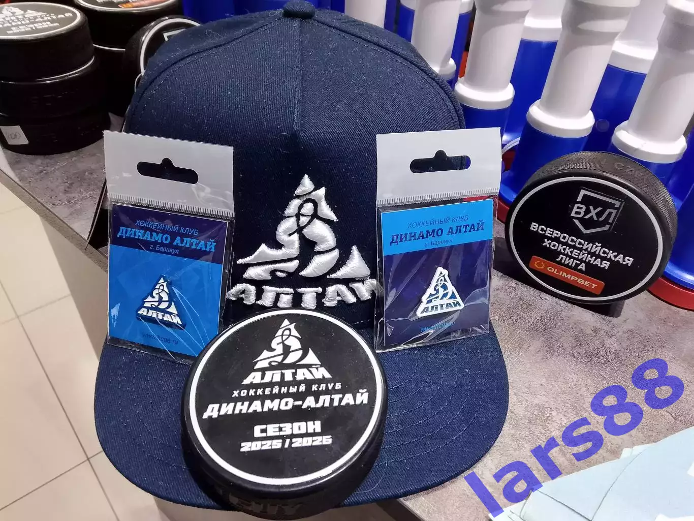 ХК ДИНАМО - АЛТАЙ Барнаул (ВХЛ, белый) - официальное издание (сезон 2025/26). 3