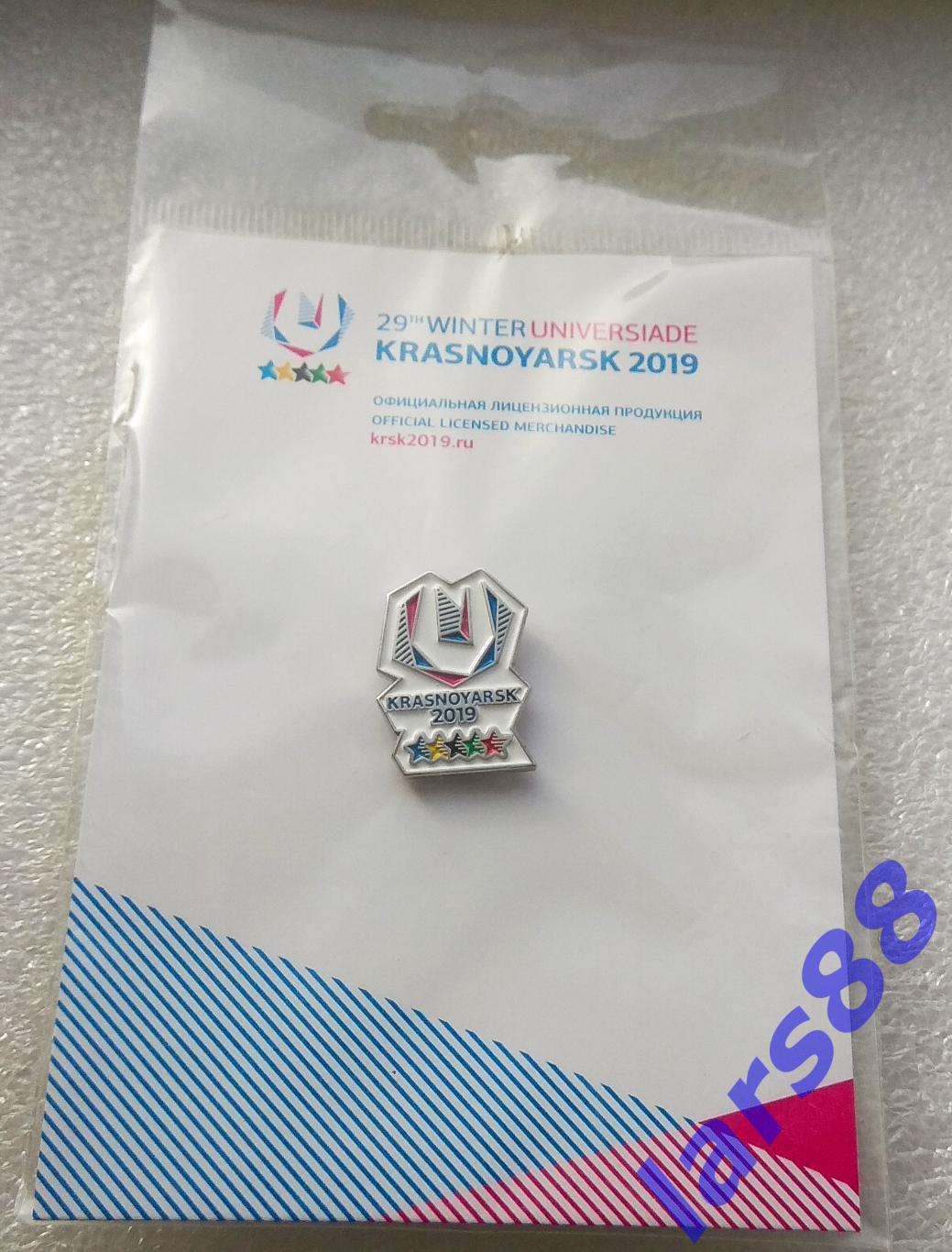 U 29 ЗИМНЯЯ УНИВЕРСИАДА, ЛОГОТИП, Красноярск 2019 - официальное издание. 1