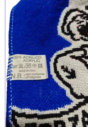 Винтажный шарф Сампдория (UC Sampdoria) Италия, 90-е 2