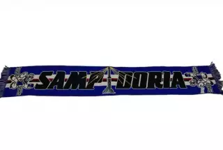 Винтажный шарф Сампдория (UC Sampdoria) Италия, 90-е
