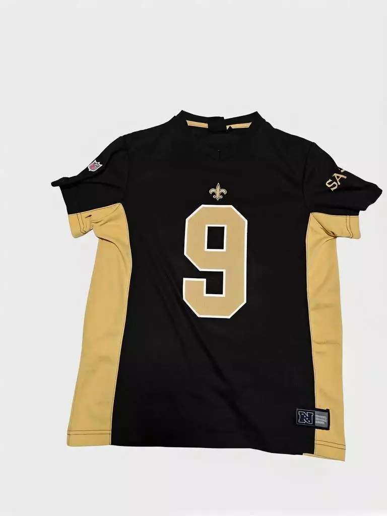 Джерси NFL New Orleans Saints — Drew Brees #9 (Оригинал)