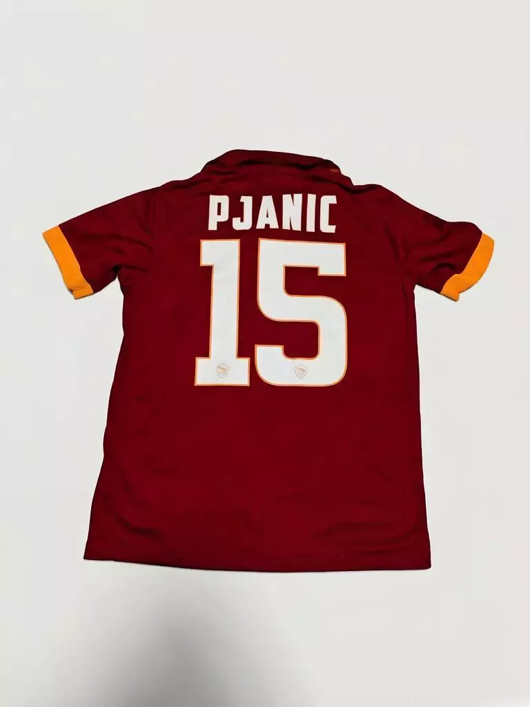 Оригинальная футбольная джерси AS Roma 2014/15 — Pjanic #15 (Nike) 1