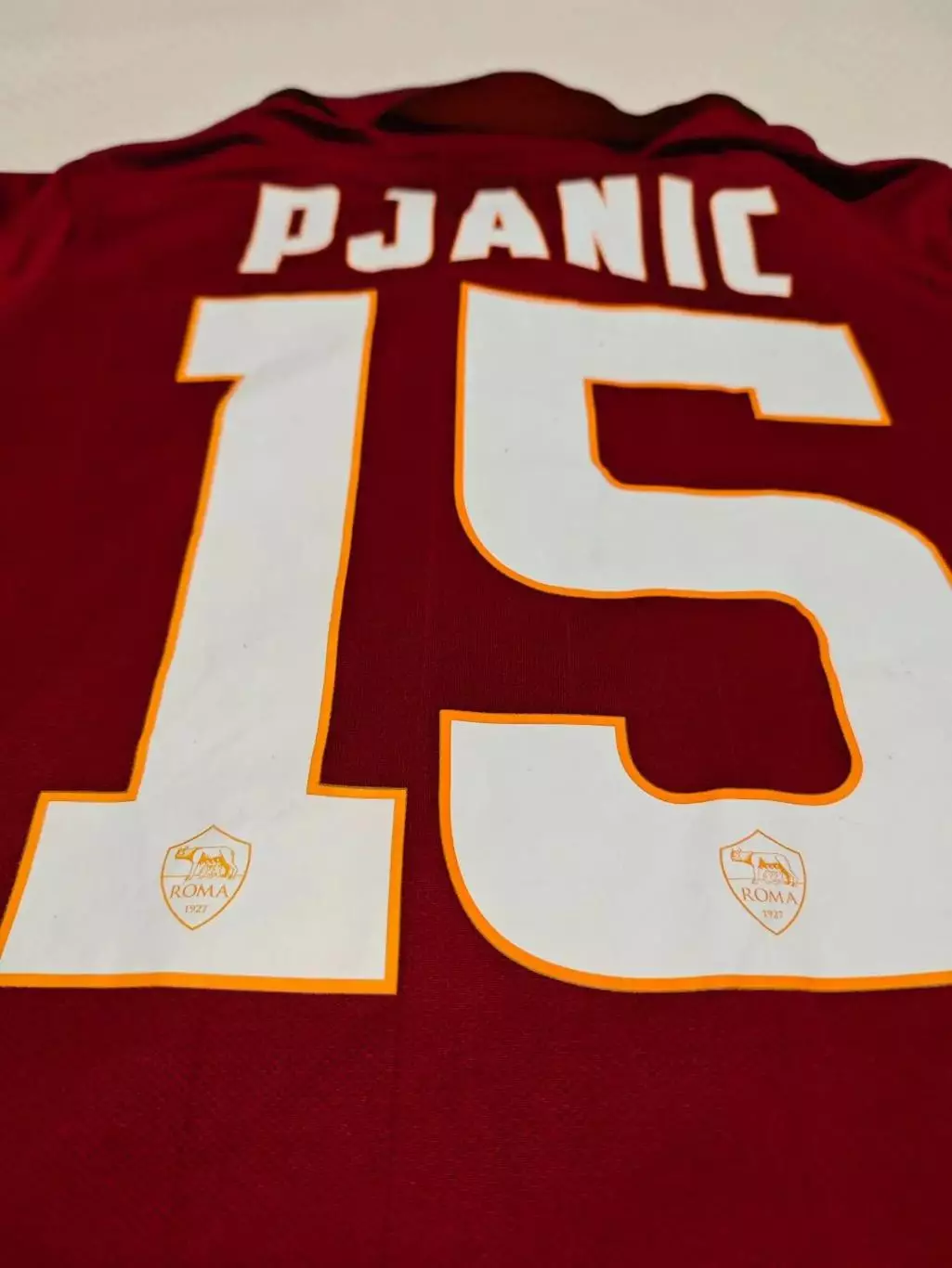 Оригинальная футбольная джерси AS Roma 2014/15 — Pjanic #15 (Nike) 2