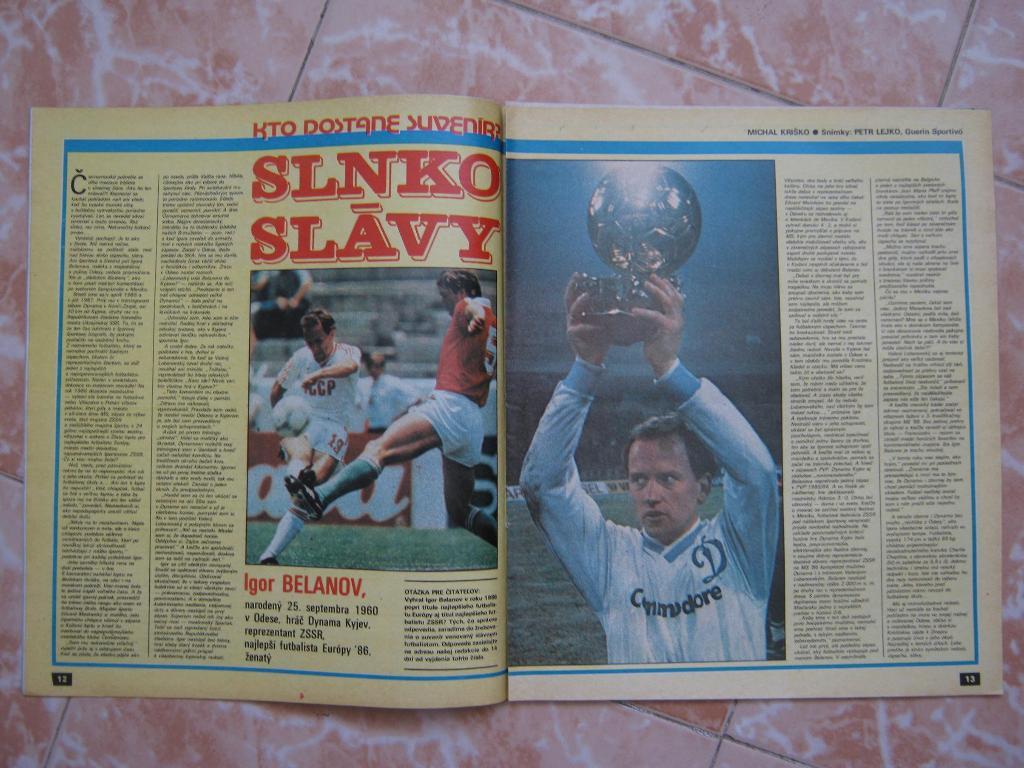 START 1987 (№46) футбол, хоккей, Беланов 4