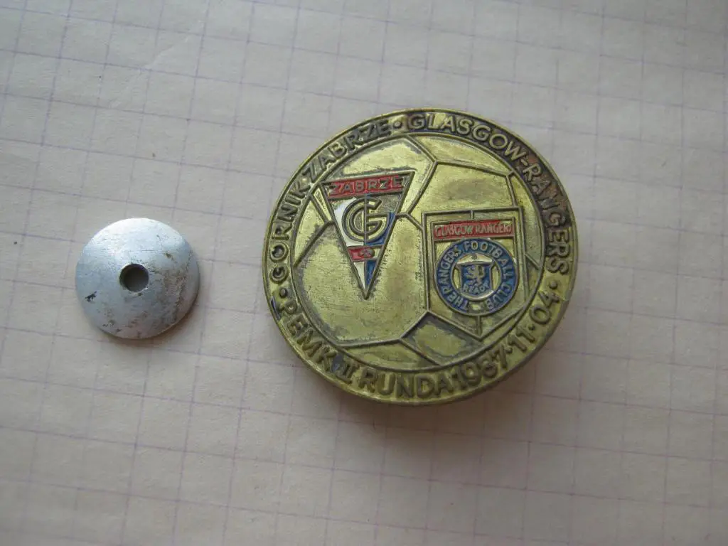 1987г. Гурник(Забже, Польша) - Глазго Рейнджерс(Шотландия). Кубок чемпионов.