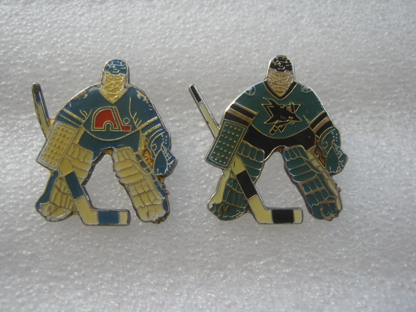 Хоккей. Вратари NHL 90-х (клеймо).