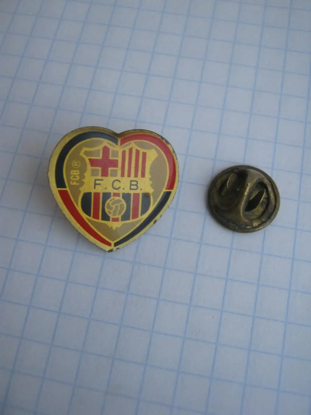 Барселона (Futbol Club Barcelona, Испания) старый знак