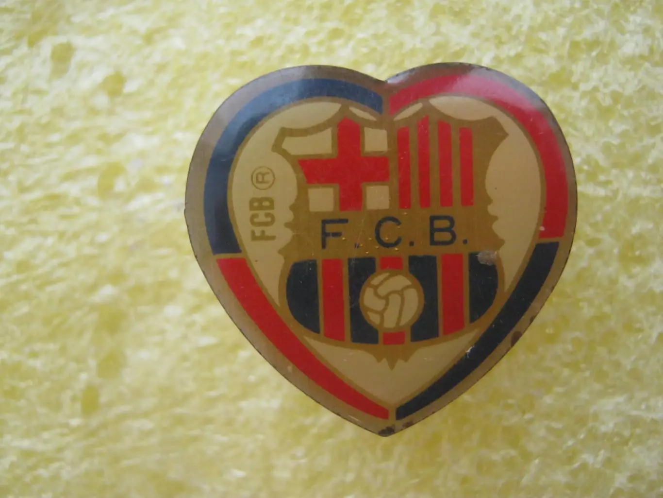 Барселона (Futbol Club Barcelona, Испания) старый знак 1