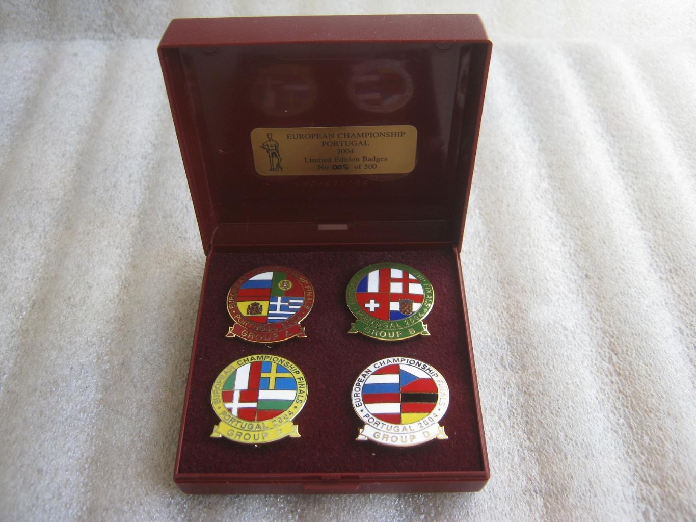 Евро - 2004. Все группы и команды чемпионата (№-ой набор в коробке). 1