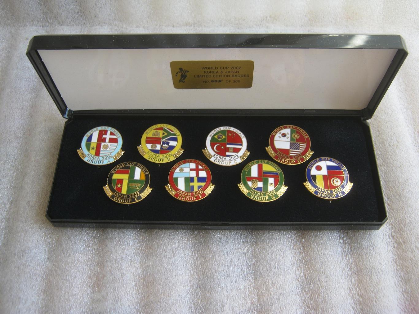 Чемпионат мира - 2002. Все группы и команды чемпионата (№-ой набор в коробке). 1