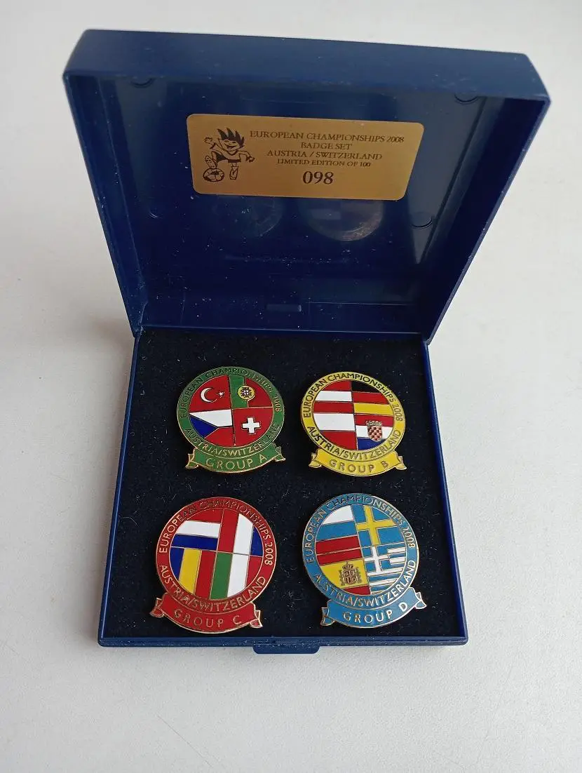 Евро - 2008. Все группы и команды чемпионата (№-ой набор в коробке). 1