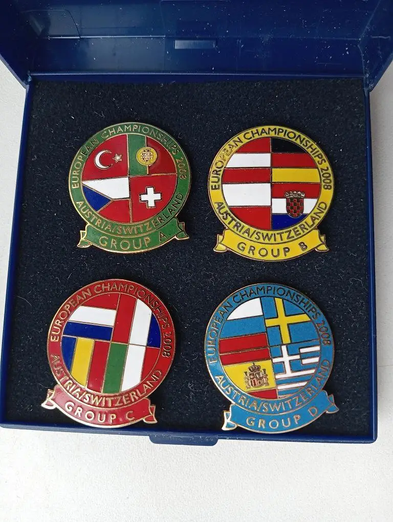 Евро - 2008. Все группы и команды чемпионата (№-ой набор в коробке). 2