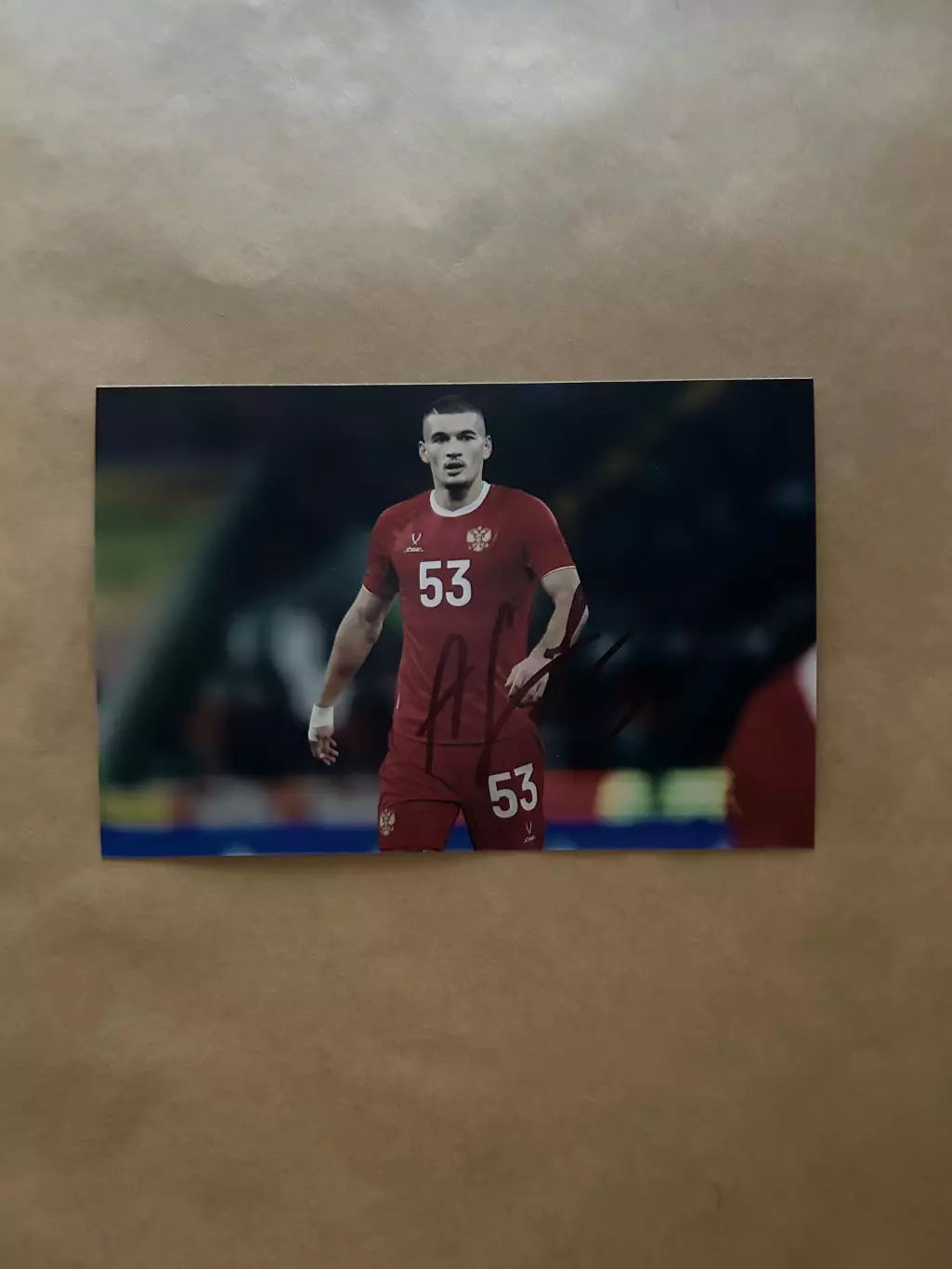 Оригинальный автограф ФК Краснодар Александр Черников