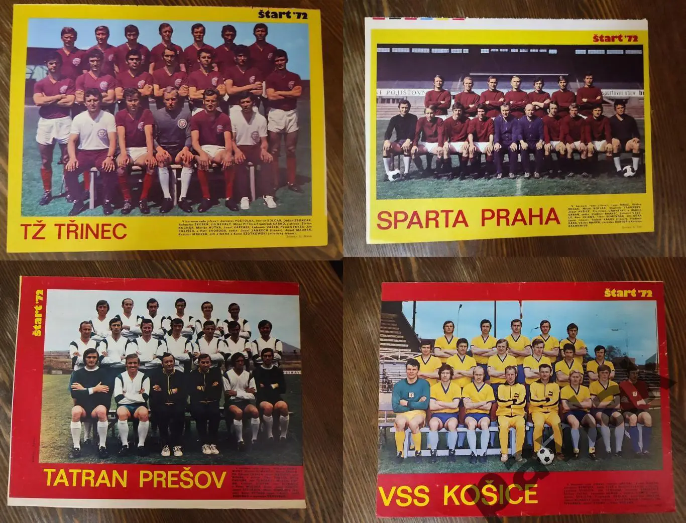 Постеры из журнала Start 1972