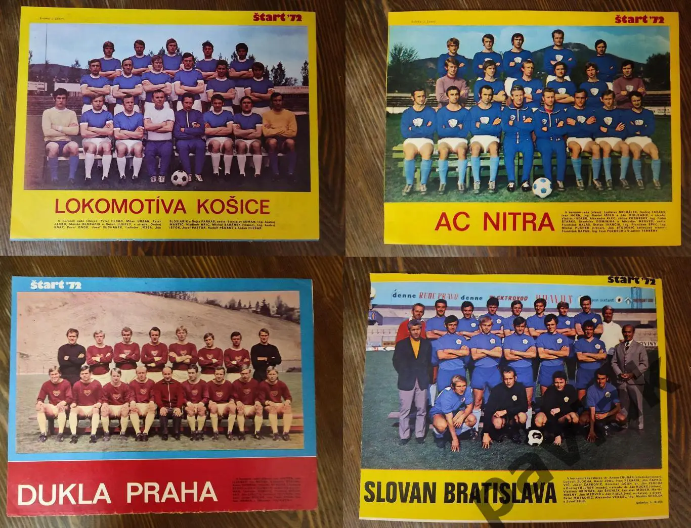 Постеры из журнала Start 1972 1