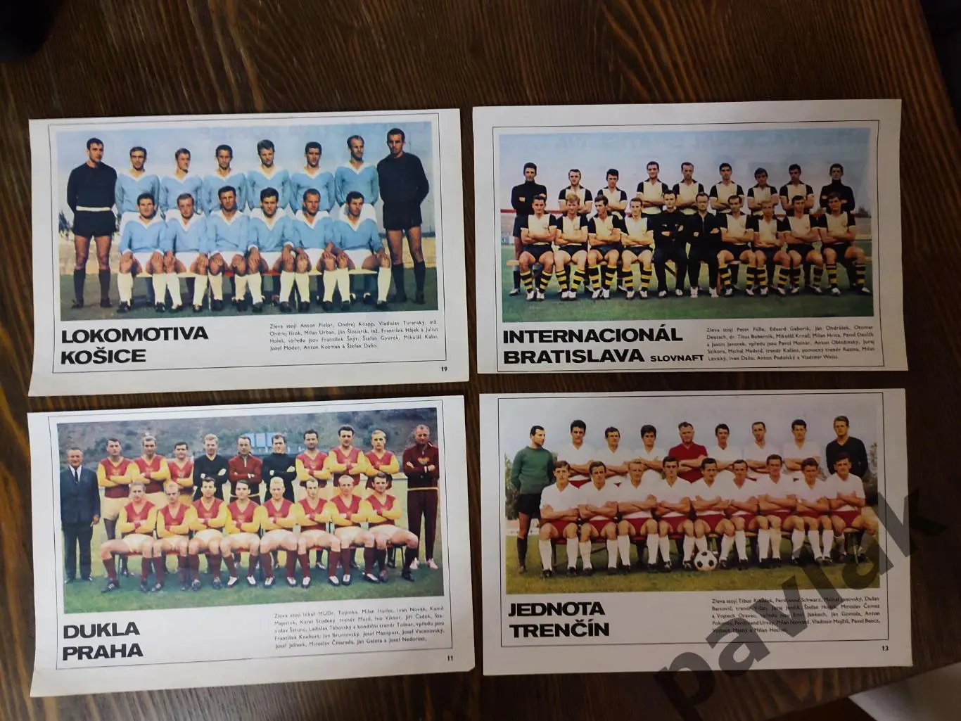 Постеры из журнала Stadion Спецвыпуск 1967-68 3