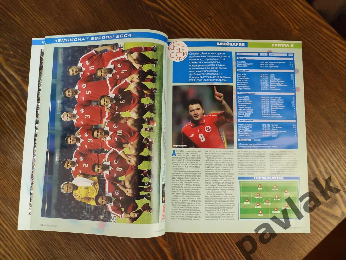 Журнал Мировой футбол. Спецвыпуск ЧЕ 2004 1