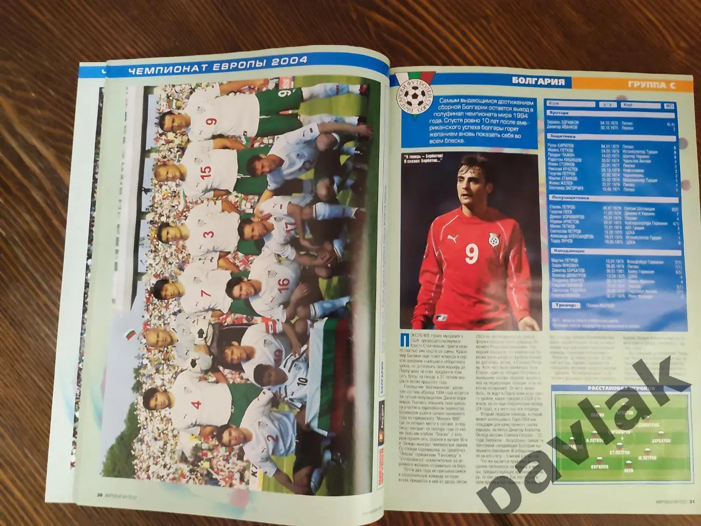 Журнал Мировой футбол. Спецвыпуск ЧЕ 2004 2