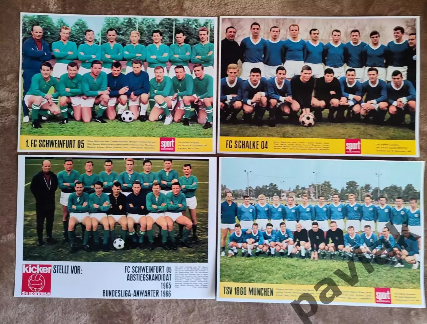 Постеры футбольных клубов 60-х - 80-х годов (КОПИИ) 3