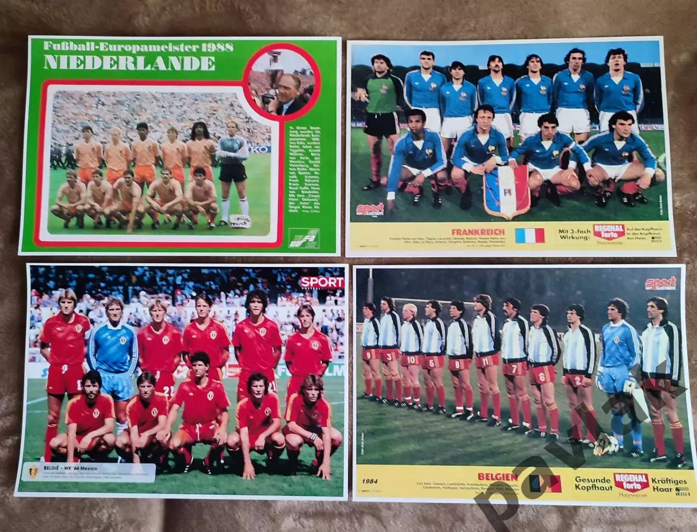 Постеры футбольных сборных 60-х - 80-х годов (КОПИИ) 2