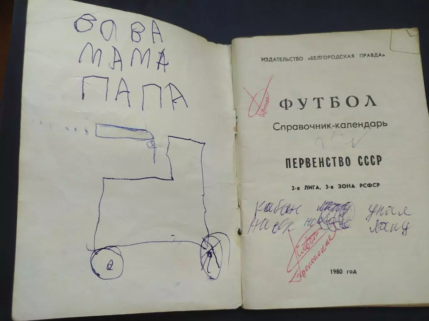 Белгород 1980 календарь-справочник 1