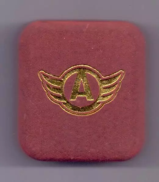 Знак, ХК Автомобилист, оф.клубный, 80 лет клубу1946-2026, в футляре 1