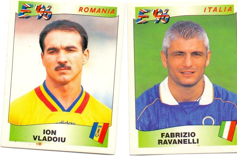 Футбол PANINI к ЧЕ Англия 1996, Италия, FABRIZIO RAVANELLI, #252