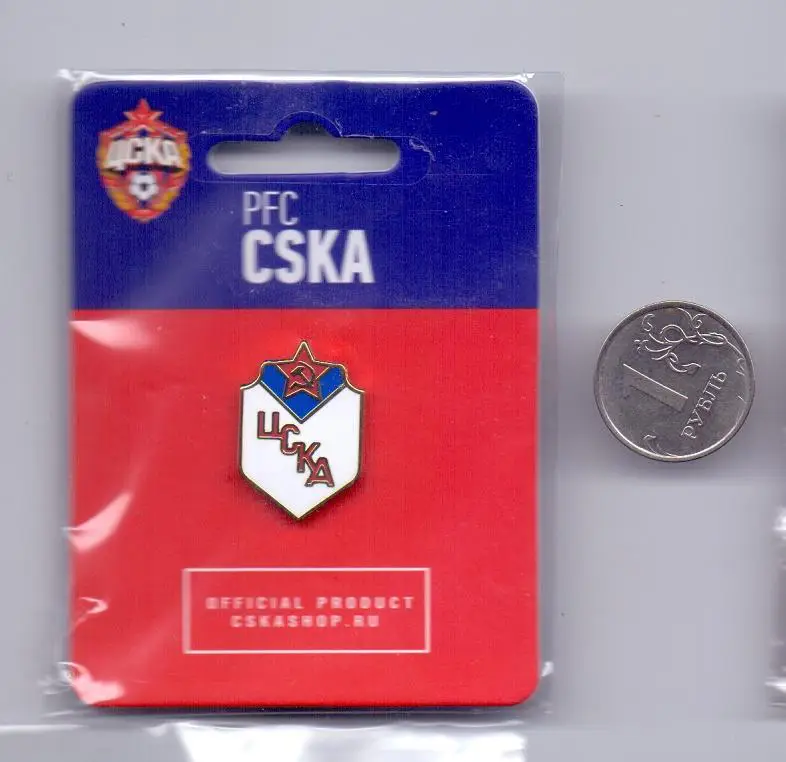 Знак, ПФК ЦСКА Москва, официальный клубный, вид 4