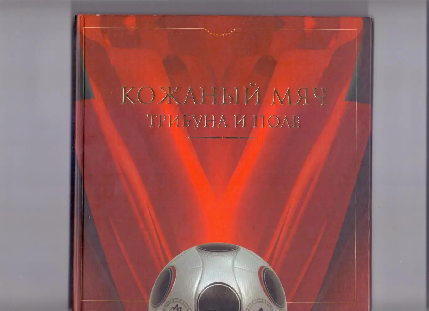 Кожаный мяч. Трибуна и поле.Пермь, 2008