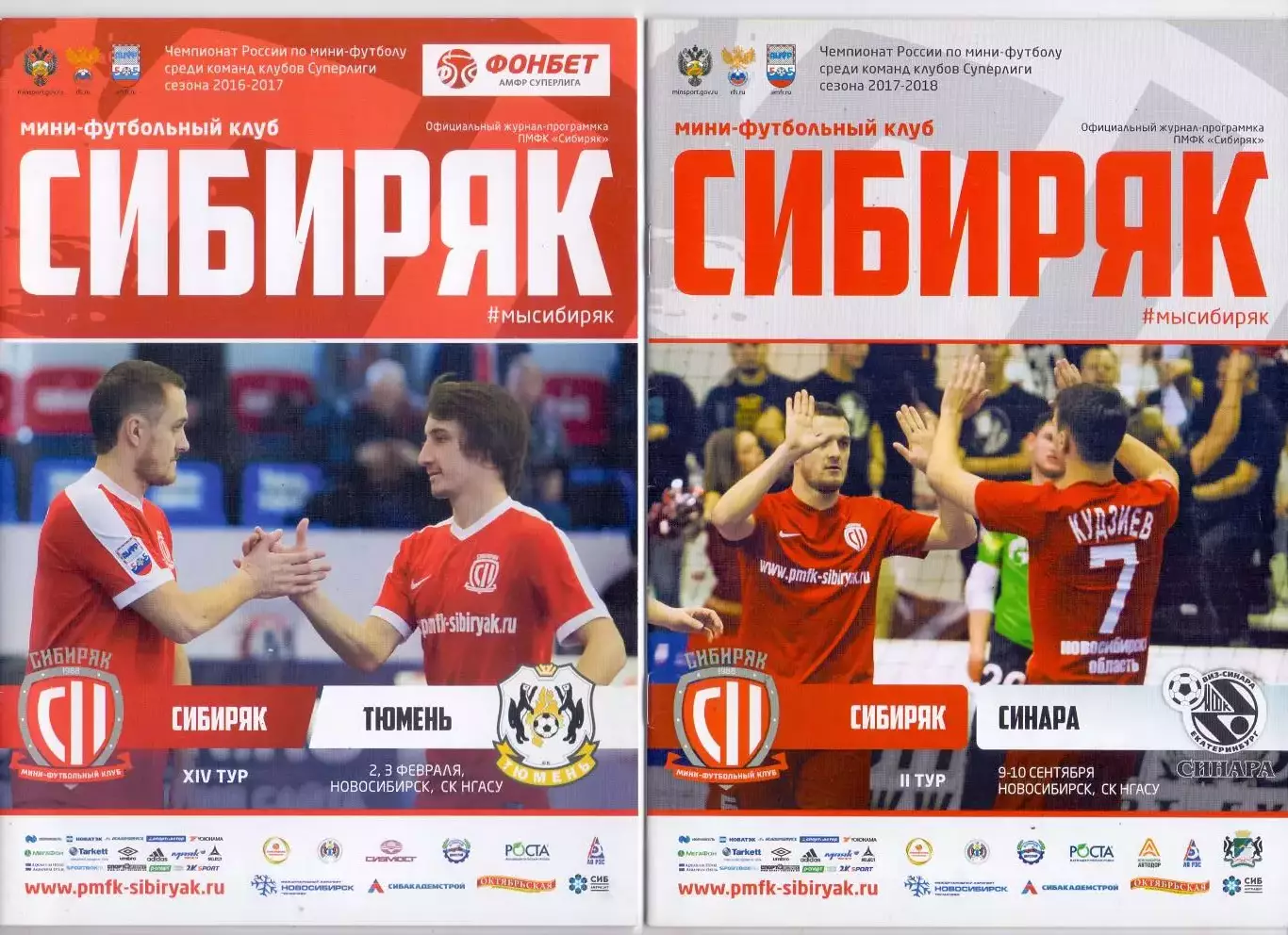 ВС, МФК Сибиряк Новосибирск - МФК Тюмень 2-3.02.2017