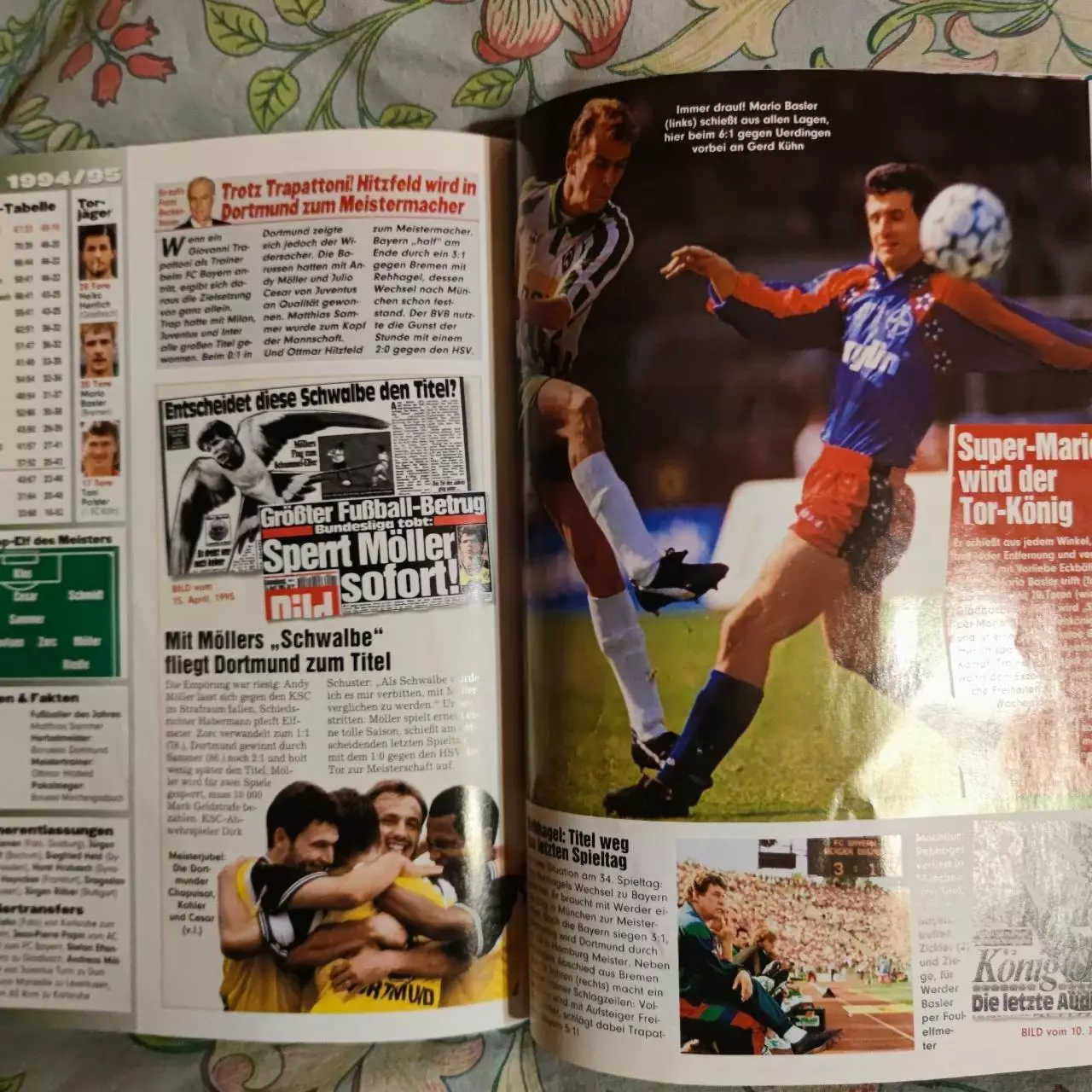 40 лет Бундеслиги. Альбом. На немецком яхыке. 3