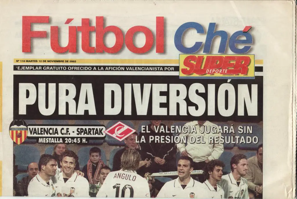 Валенсия (Испания) - Спартак Москва 2002