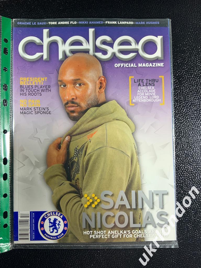 Официальный клубный журнал ФК Челси FC Chelsea Номер 53 Январь 2009