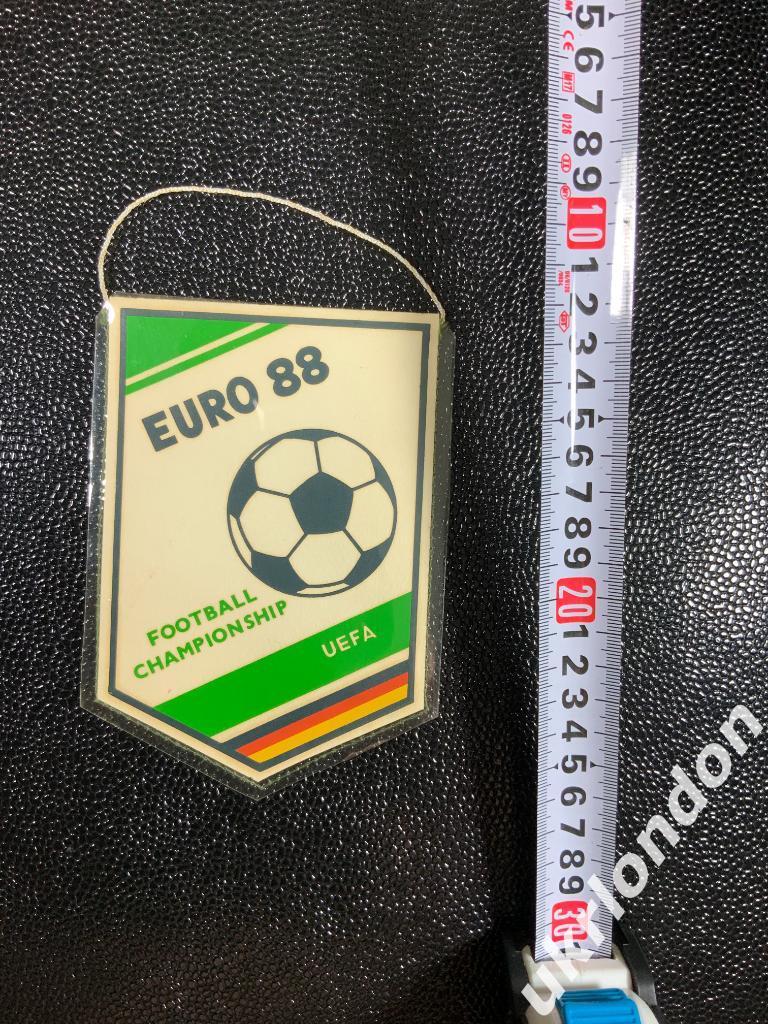 Футбольный вымпел EURO 1988 UEFA Football Championship Berni Чемпионат Евро 1988 1