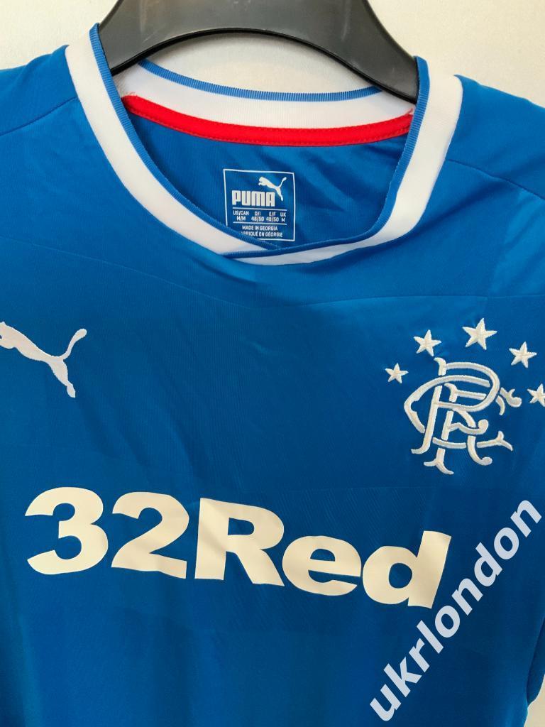 Новая футболка ФК Глазго Рейнджерс Шотландия фирмы Puma Размер M 1