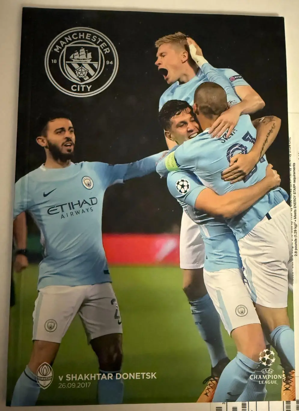 Манчестер Сити Англия - Шахтер Донецк 2017