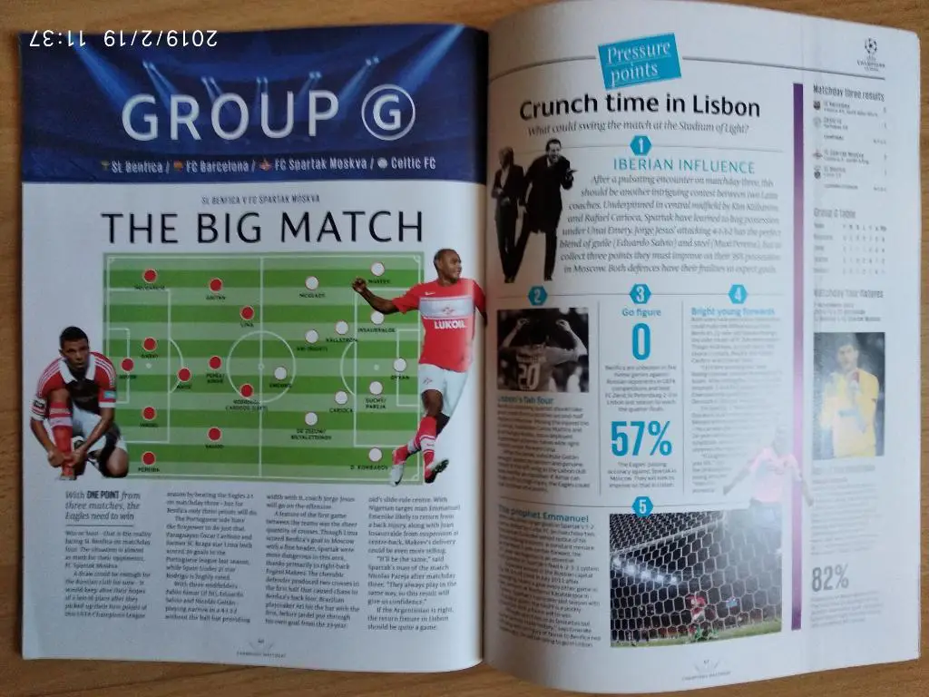 Лига чемпионов. Официальный журнал. № 4 ,06/07.11.2012 1