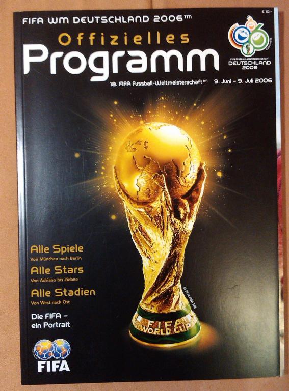 Чемпионат Мира 2006.Германия.Общая на турнир (на немецком языке)