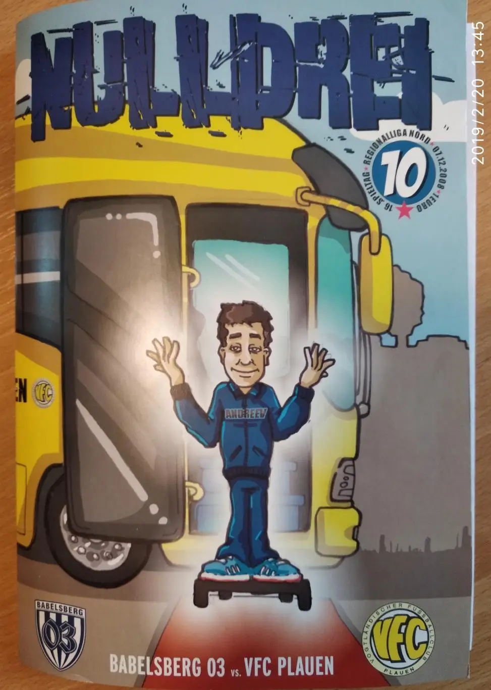 Бабельсберг -Плауэн , Северная Региональная лига сезон 2008/2009