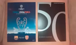 Финал Лиги Чемпионов 2006, Барселона - Арсенал ,(Программа + Буклет)