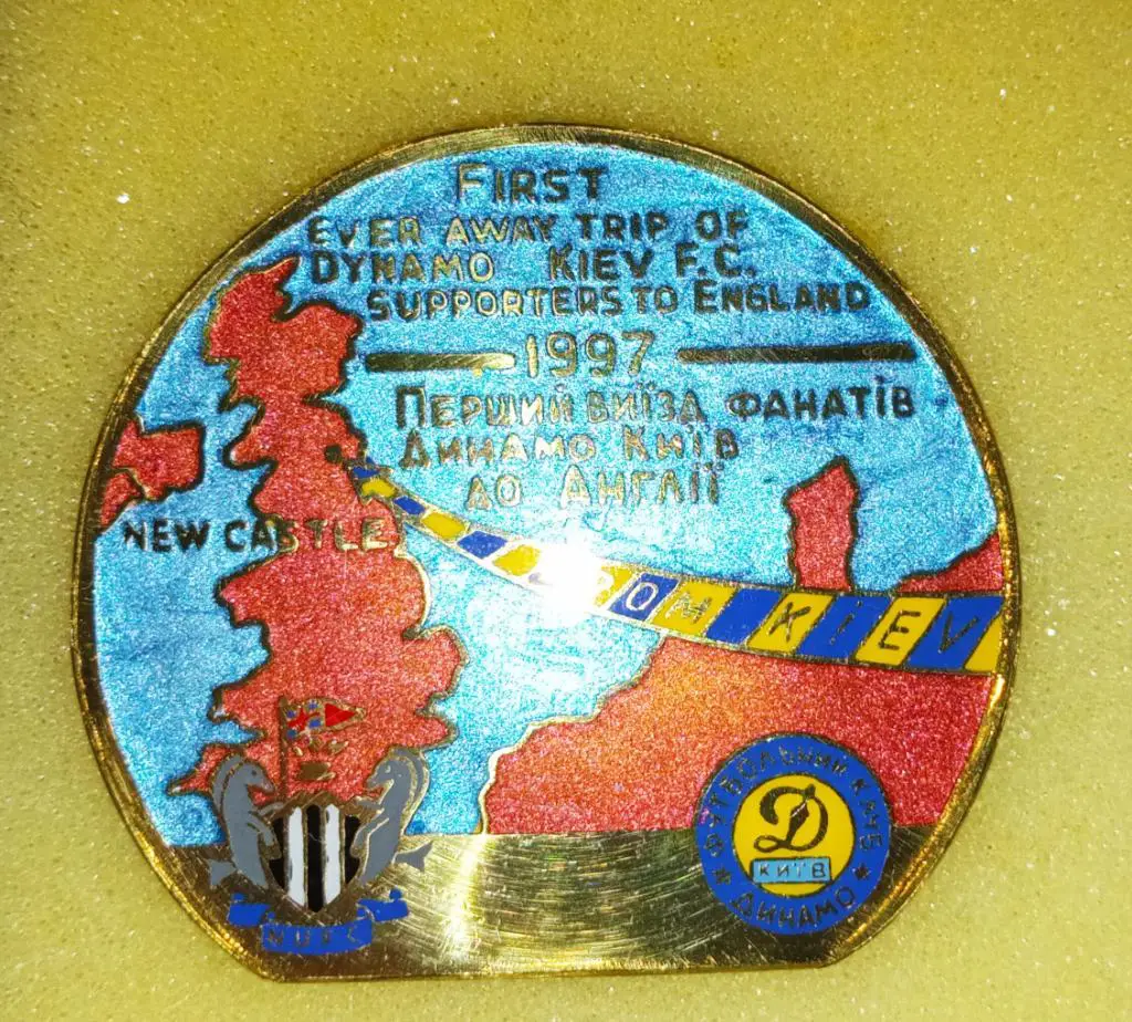 Футбол Динамо Киев Ньюкасл Юнайтед Лига Чемпионов 97/98