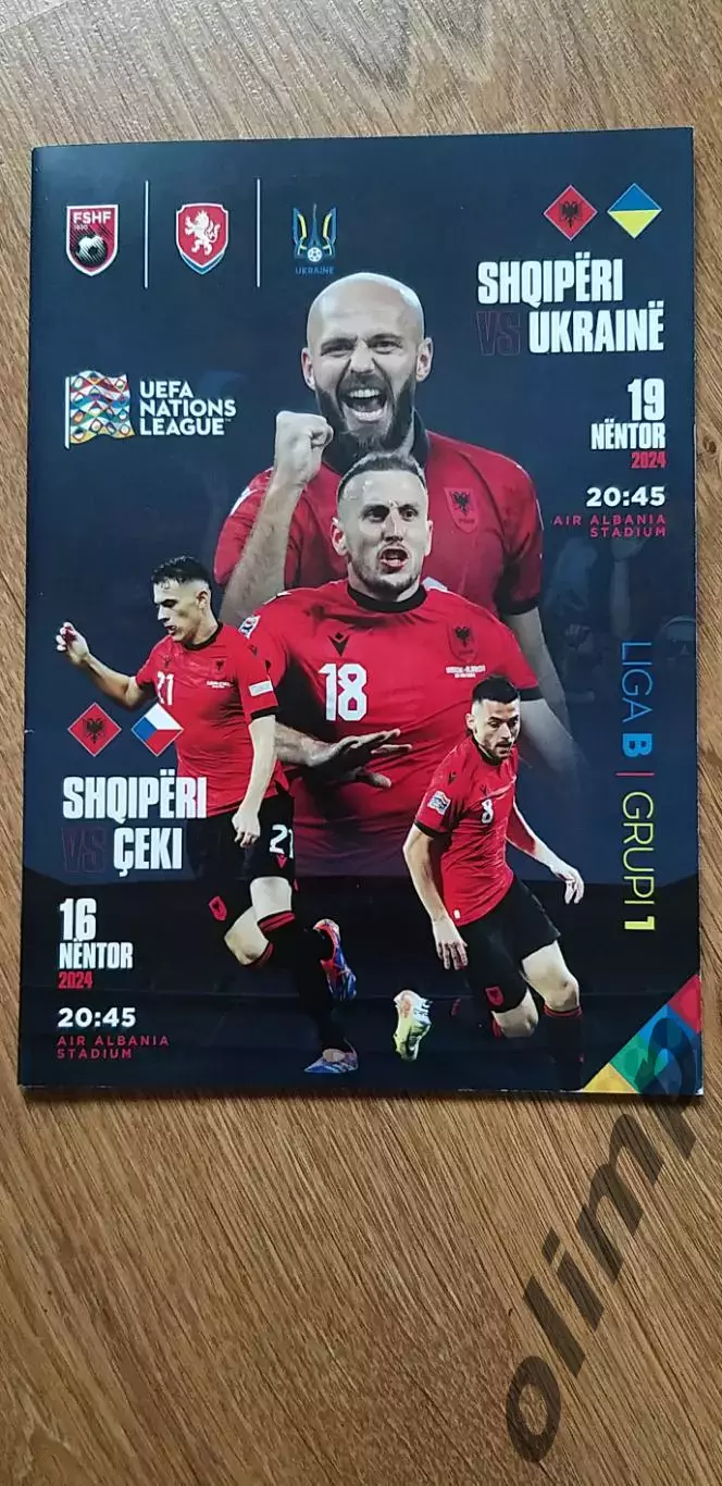 Албания-Украина 19.11.2024