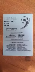 Днепр Днепропетровск-Шахтер Донецк 08.06.2000