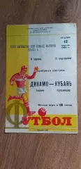Кубань-Динамо Таллин 12.04.1965