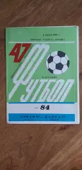 Динамо Мн-Кайрат Алма-Ата 02.04.1984
