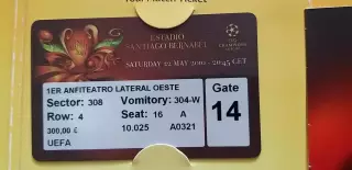 Билет Бавария Мюнхен-Интер Милан 22.05.2010, Финал Лиги Чемпионов