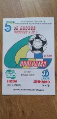 Нива Винница-Динамо Киев 17.08.1995